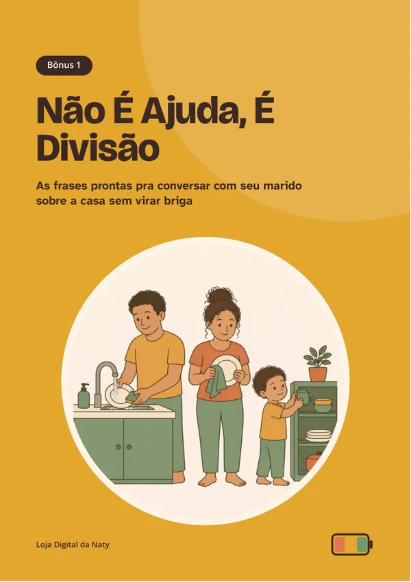 Capa do bônus Não É Ajuda, É Divisão
