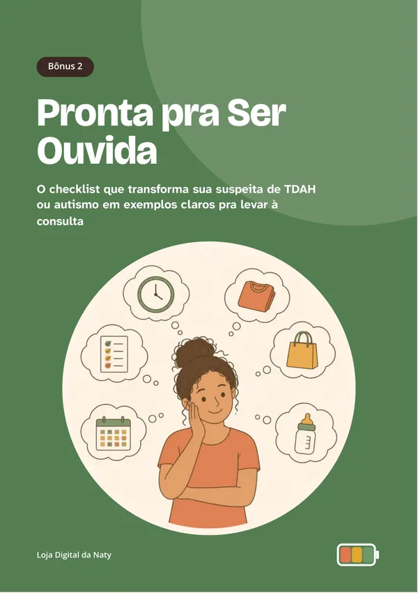 Capa do bônus Pronta pra Ser Ouvida